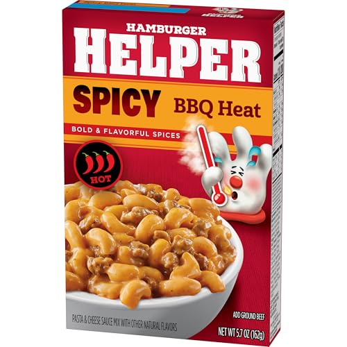 Hamburger Helper Spicy BBQ Heat, 5.7 oz (Pack of 1)