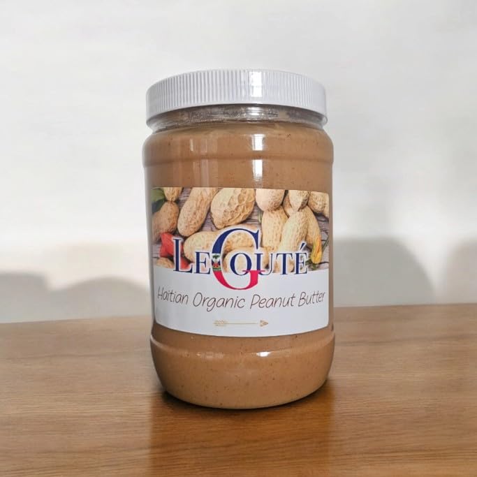 Haitian Organic Peanut Butter, 32 Oz Xl Sweet & Spicy