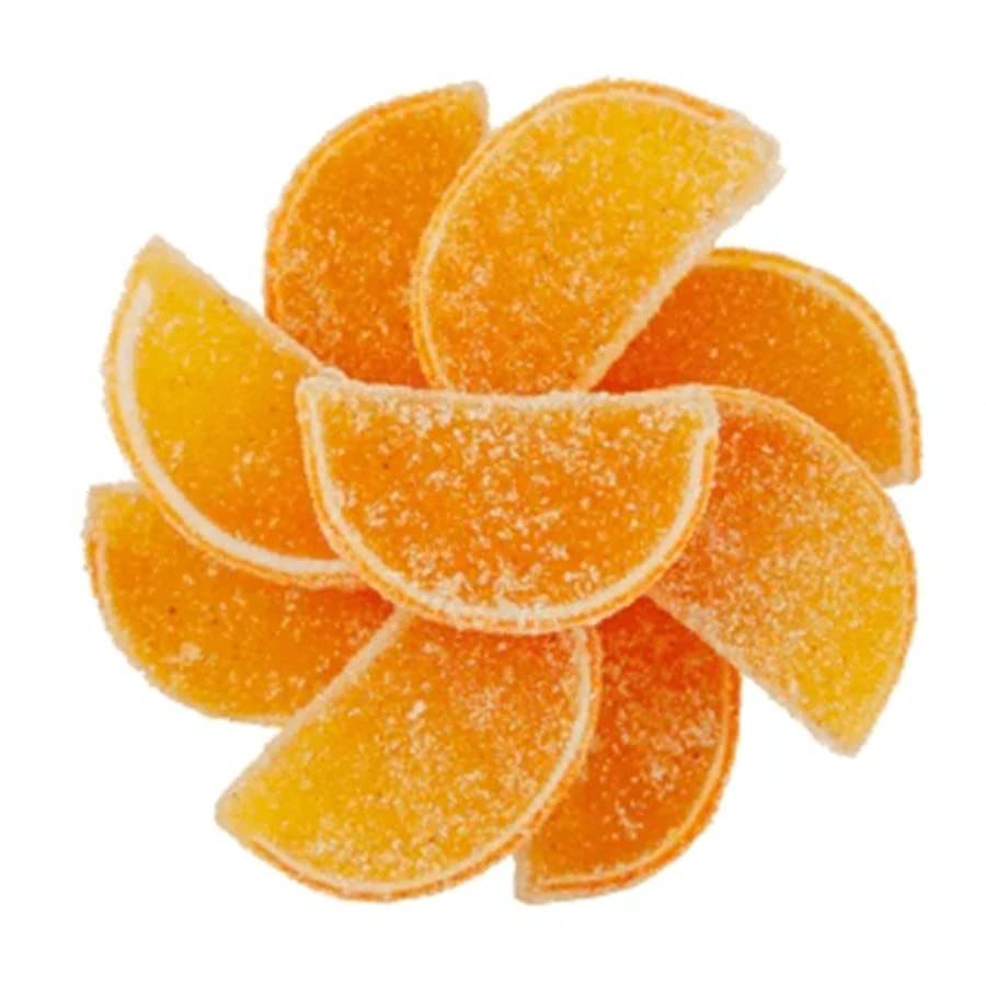 NY Spice Shop Fruit Slices Jelly Candy - 3 Pound Chili Mango Candied Fruit - Fruit Candy Slices - Bulk Gummy Candy Slices - Old 