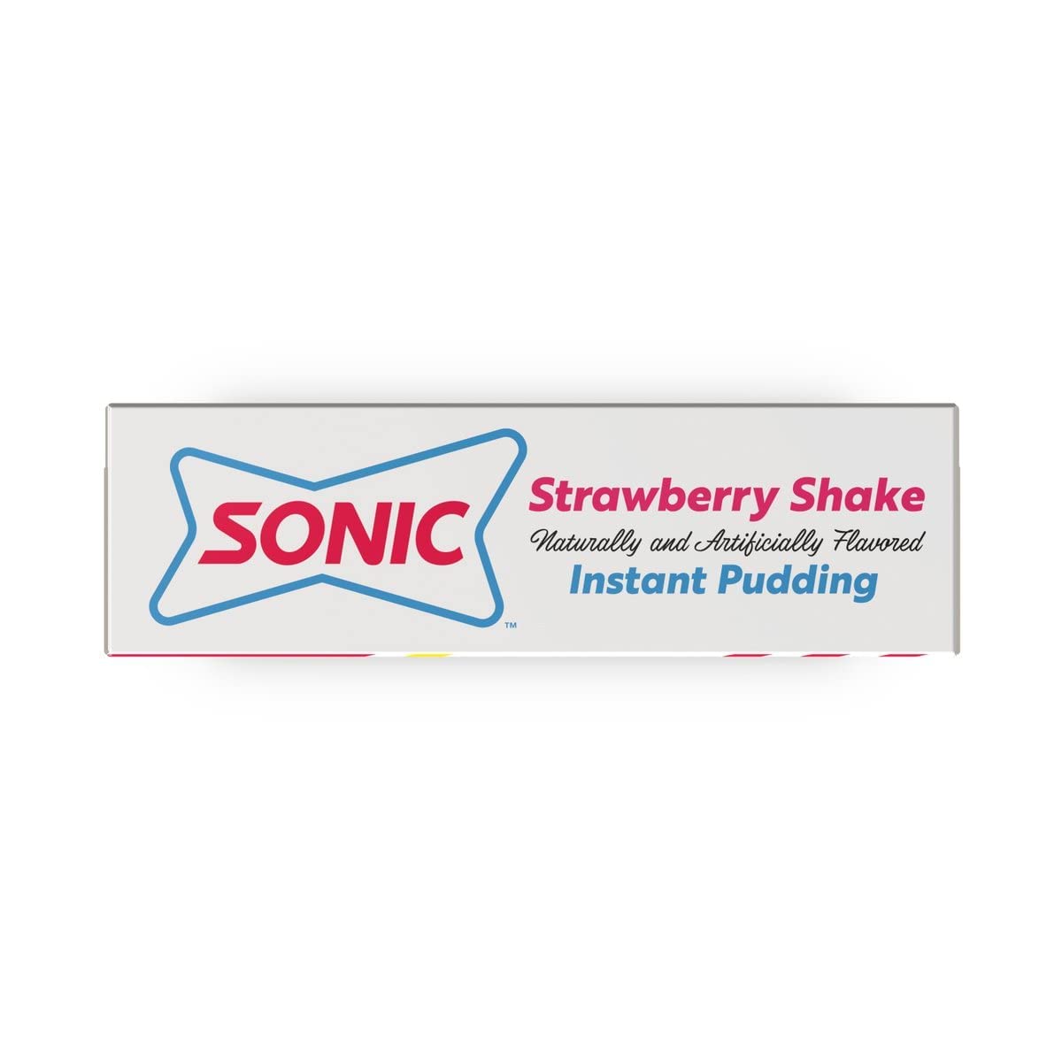Sonic Instant Pudding, Strawberry Shake, 3.03 Oz (Pack Of 3)