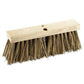 Boardwalk Bwk71160 6.25 In. Palmyra Fiber Bristles 16 In. Brush Street Broom Head - Brown