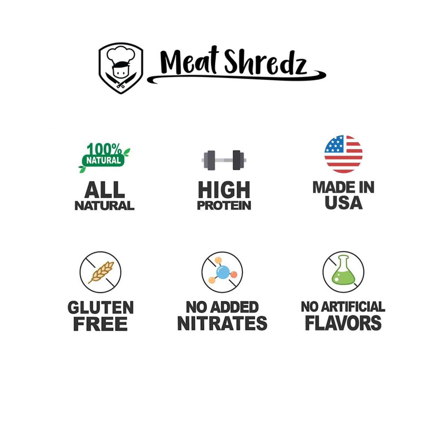 Meat Shredz - Enhanced Dried Pulled Pork (Carolina Bbq - Sweet Mustard, 4 Pack) | Gluten Free | High Protein & Low Sugar | Bacon Bits | Dehydrated Backpacking & Camping Food | Shredded, Dried Jerky Chew Snack
