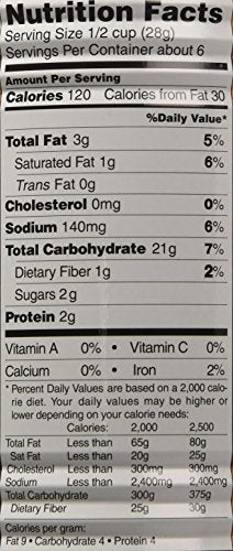 Hapi Mixed Crackers Original Party Mix, 6 Ounce (Pack Of 12)