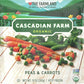 Cascadian Farm Organic Peas and Carrots, Frozen Vegetables, Non-GMO, 10 oz Bag