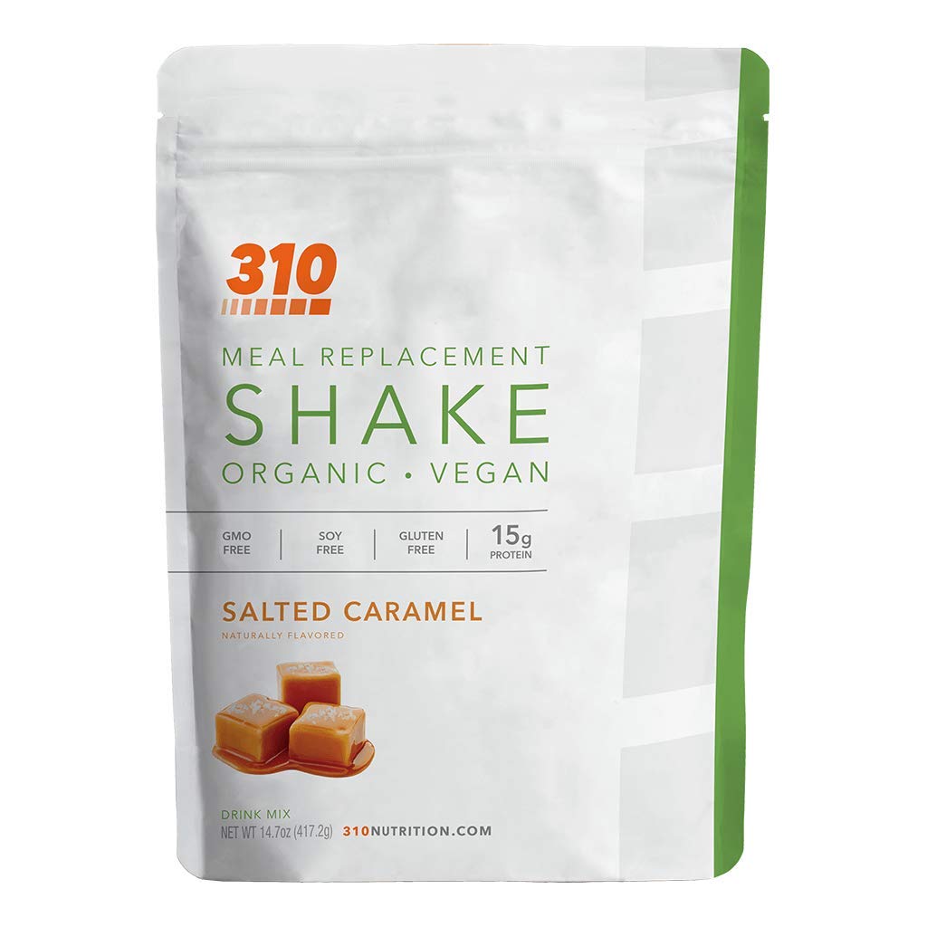 310 Nutrition Organic All-In-One Meal Replacement Shake Powder - Plant-Based Protein Smoothie Blend w/Fiber, Probiotics & Adapto