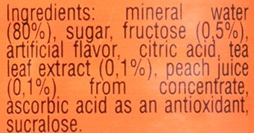 San Benedetto Iced Tea, Peach, 12 Count