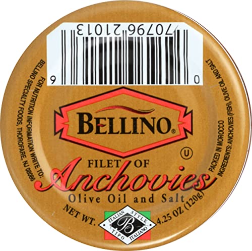 Bellino Anchovies In Gls, 4.25 ounce - 12 per case