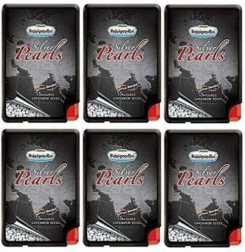 Rajniganda Silver Pearls Pack Of 6