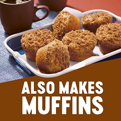 Krusteaz Cinnamon Swirl Crumb Cake & Muffin Mix, Also Makes Muffins, 21-Ounce Box (Pack Of 10)