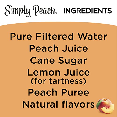 SMPLY JUICE PEACH (6x52.00)