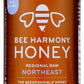 BEE HARMONY, HONEY, RAW, REGIONL N EAST, Pack of 6, Size 12 OZ - No Artificial Ingredients Kosher