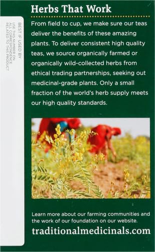 Traditional Medicinals Roasted Dandelion Root Herbal Tea, 16 ct
