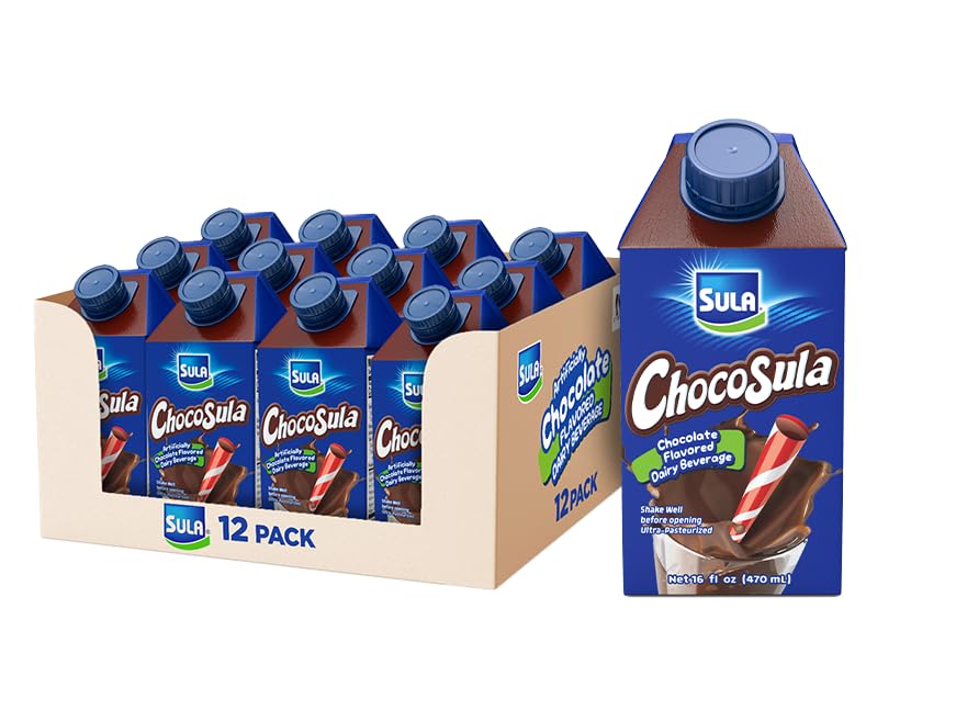 Malteada ChocoSula (Chocolate), 16 fl oz (Pack of 12)