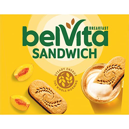 belVita Sandwich Dark chocolate creme Breakfast Biscuits 12 Packs (2 Sandwiches Per Pack)