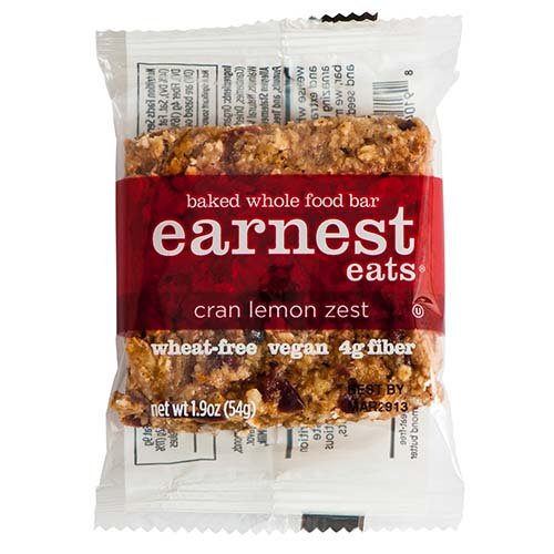 Earnest Eats Bar Cran Lemon Zest (12X1.9Oz)