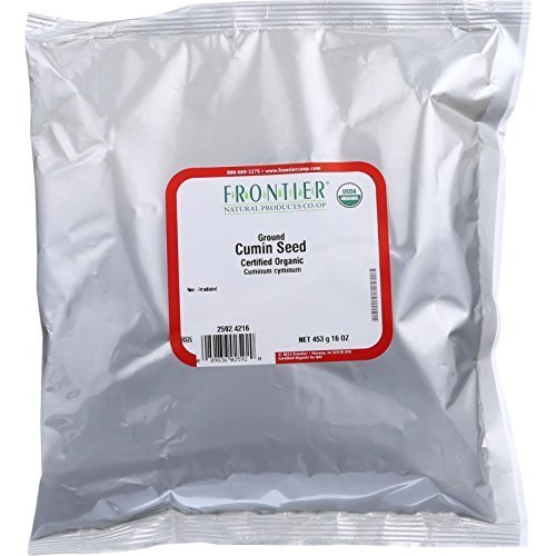 Frontier Organic Ground Cumin Seed, 16 Oz