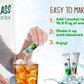 Iced Tea Drink Mix - Klass Sugar Free Variety Pack - Peach & Lime Black Tea On-The-Go! (44 Count Powder Stick Packs) 5 Calories