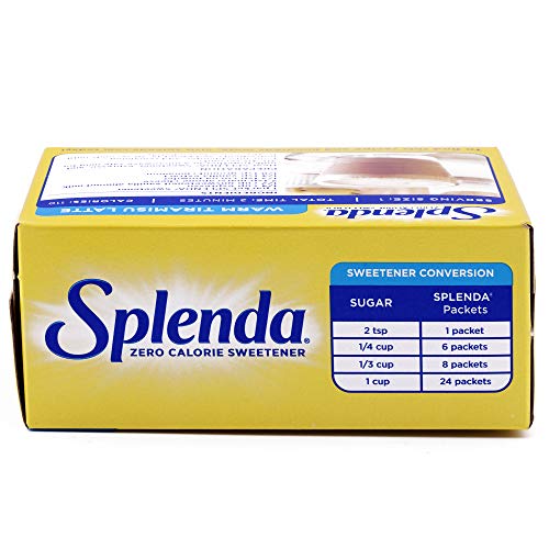 SPLENDA Zero Calorie Sweetener, 50 Count Packets (Pack of 2)