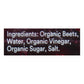 LOVE BEETS Organic Perfectly Pickled Sliced Beets, 6.5 OZ