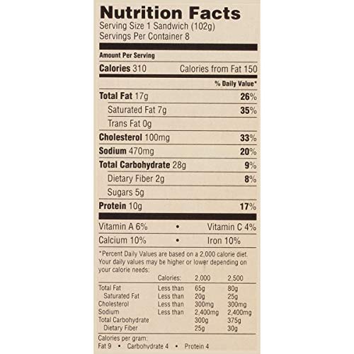 JIMMY DEAN FROZEN BACON EGG CHEESE CROISSANT 28.8 OZ - 0077900501861
