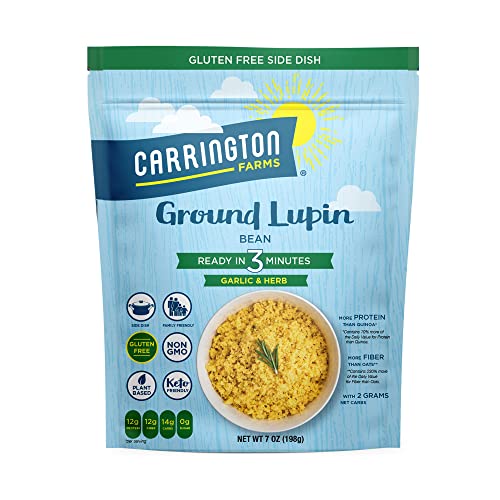 Carrington Farms, Ground Lupin Bean, Garlic & Herb, 7Oz.