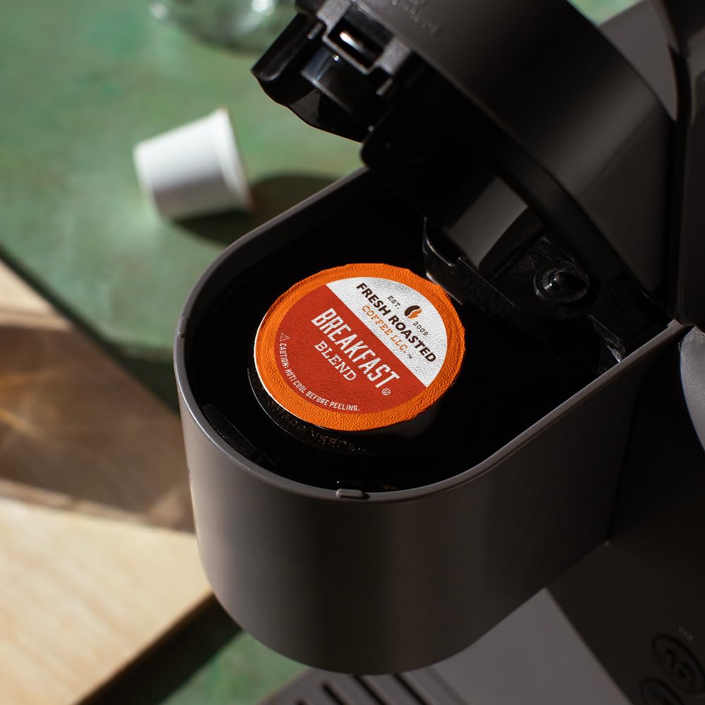 Fresh Roasted Coffee, Breakfast Blend, Light Roast, Kosher, K-Cup Compatible, 24 Pods
