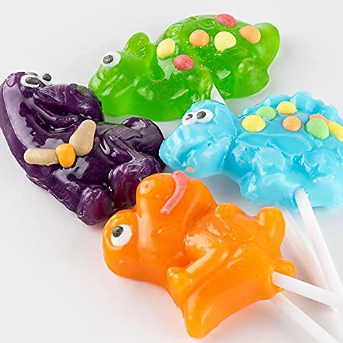 Dinosaur Shaped Lollipops - 12 Suckers