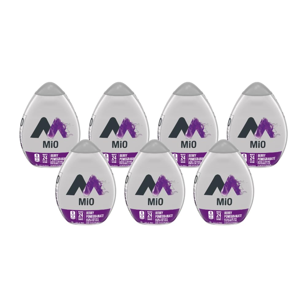 Mio Liquid Water Enhancer, Berry Pomegranate, 1.62 Oz, (Pack Of 7)