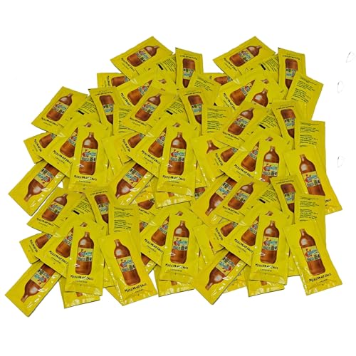 " Valentina Mexican Hot Sauce Picante Salsa Made From Chili Peppers Perfect For Chips Fast Foods Lunch Snacks Or More 900 Packets Of 0.3 Oz. (8 Grams) Food Service "