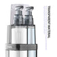 Portable Toothbrush Cup 8 In 1 Wash Set Storage Case, Toothbrush & Toothpaste Shower Gel Shampoo Comb Travel Kits Toiletry Sub (Gray)
