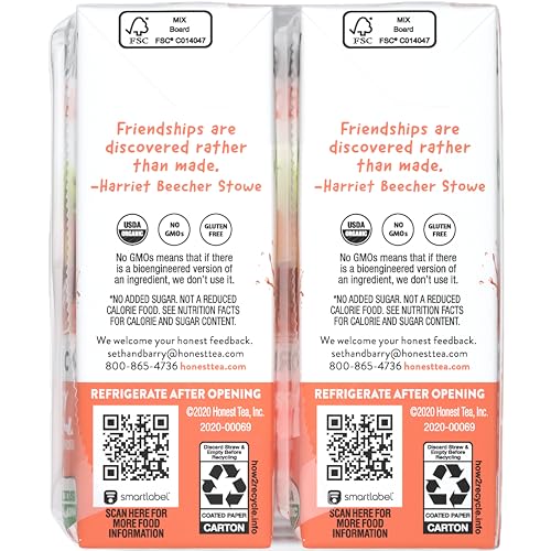 Honest Kids, Strawberry Peachy Keen, 48 Fl Oz