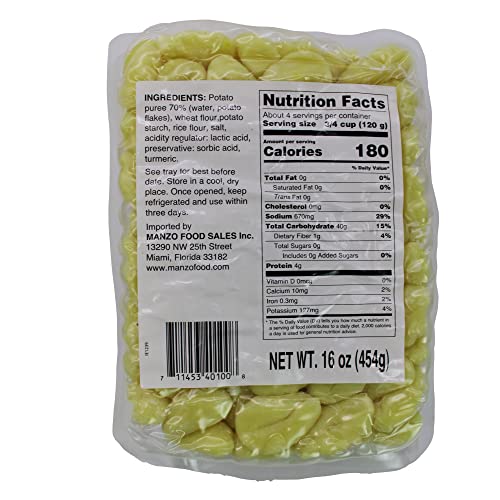 L Oro Del Sud Pack of 12, Potato Gnocchi, Cooks in 2-3 Minutes, Shelf Stable, Mariella 12 Pack x 1 Lb