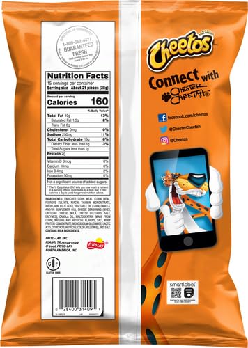 Cheetos Crunchy Pary size Bag, 15 Oz