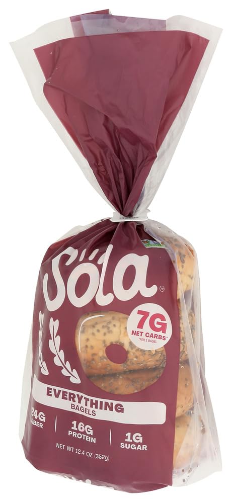 The Sola Company Everything Bagels, 12.4 OZ