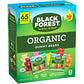 Black Forest Organic Gummy Bears Candy, 65 Count Pouches, Multicolor, Model 03505