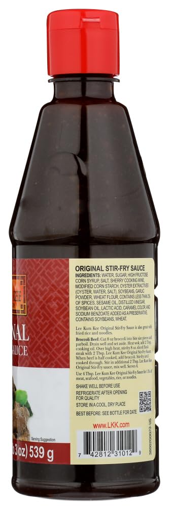 Lee Kum Kee Original Stir-fry Sauce, 19-Ounce Bottle (Pack of 3)