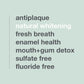 Davids Fluoride Free Toothpaste, Teeth Whitening, Antiplaque, Sls (Sulfate) Free, Promotes Enamel Health, Mouth & Gum Detox, Ewg Verified, Natural Herbal Citrus Mint, 5.25Oz