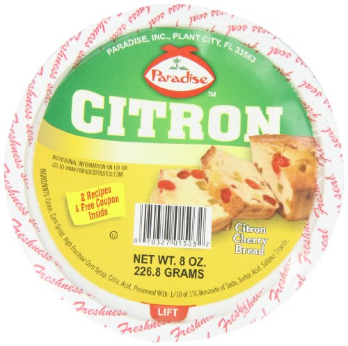 Paradise Diced Citron, 8 Ounce