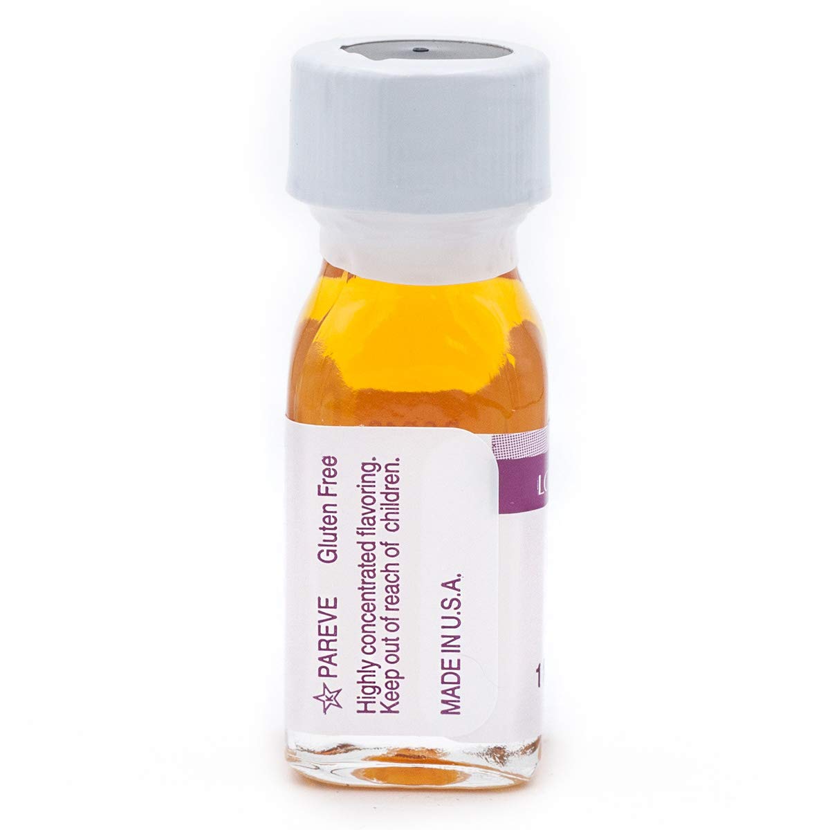 Lorann Peach Ss Flavor, 1 Dram Bottle (.0125 Fl Oz - 3.7Ml - 1 Teaspoon) - 2 Pack