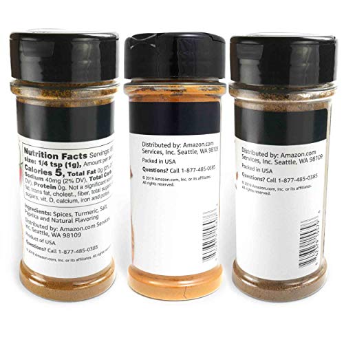large online retailer Brand Happy Belly Indian Spices Set - Turmeric, Cumin, Curry Powder - 3 Piece Set