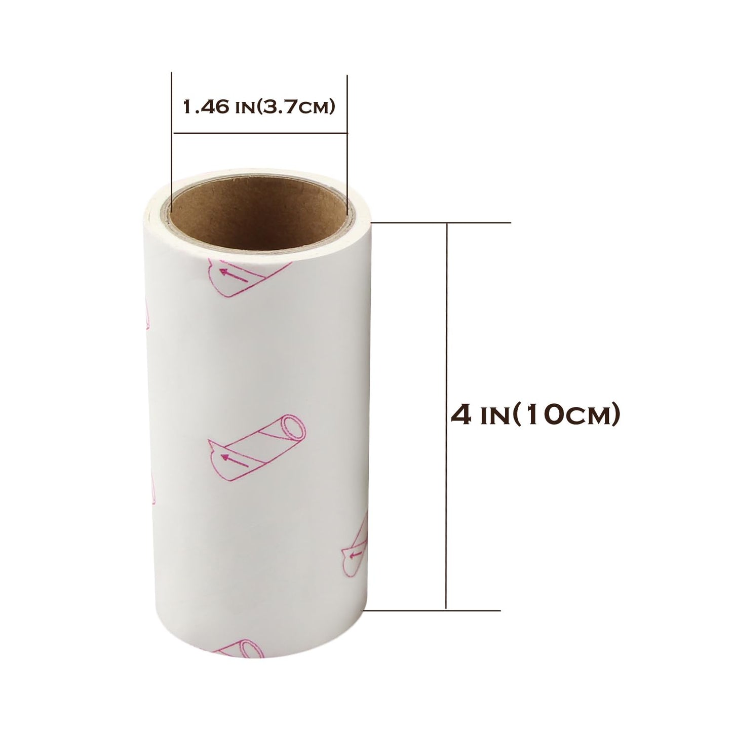 Lint Roller Refill,Sticky Roller Pet Hair Roller Refill,4 Inch 480 Sheets (8Refills)
