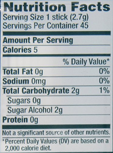 Extra, Polar Ice Sugarfree Gum, 45 ct (Pack of 2)