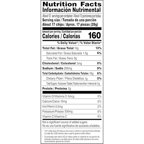 Lays Potato Chips Limon, 12.5 Oz
