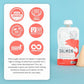 Serenity Kids 6+ Months Baby Food Pouches Puree Made With Ethically Sourced Meats & Organic Veggies | 3.5 Ounce Bpa-Free Pouch | Wild Caught Salmon, Butternut Squash, Beet | 1 Count