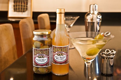 Boscoli Dirty Martini Olive Juice, 12.7 Fl Oz, Pack of 2
