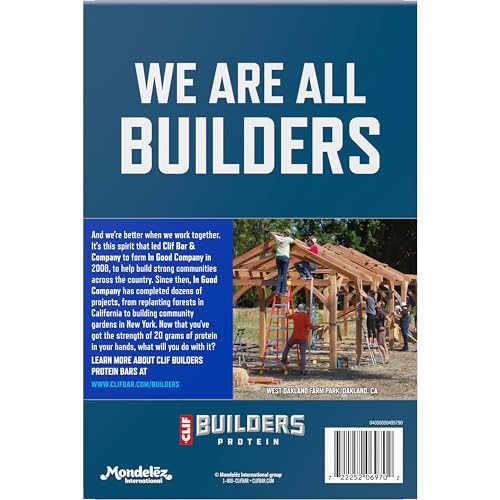 CLIF BUILDERS Protein Bars - OREO-Flavored - 20g Plant Based Protein - Gluten Free - Non-GMO - Low Glycemic - No Artificial Swee