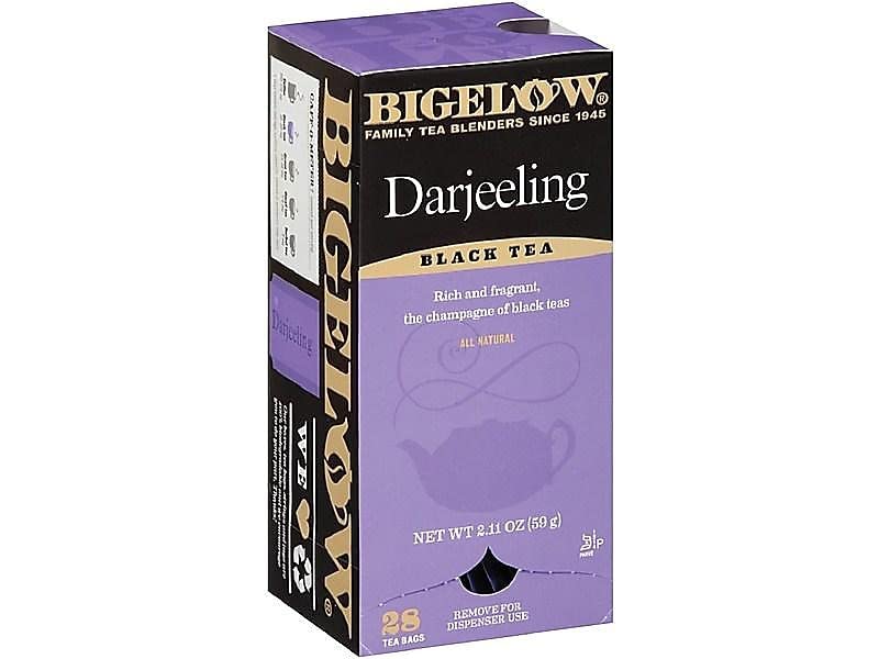 Bigelow Tea Darjeeling Blend Black Tea 28 Count Box Full Caffeine Antioxidant-Rich RCB003491
