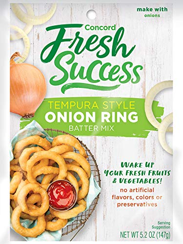 Concord Onion Ring Batter Mix, 5.2-Ounce Pouches (Pack of 18 )