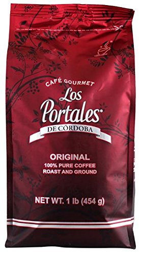 Mexican Los Portales Original Ground Coffee, 16 Ounces