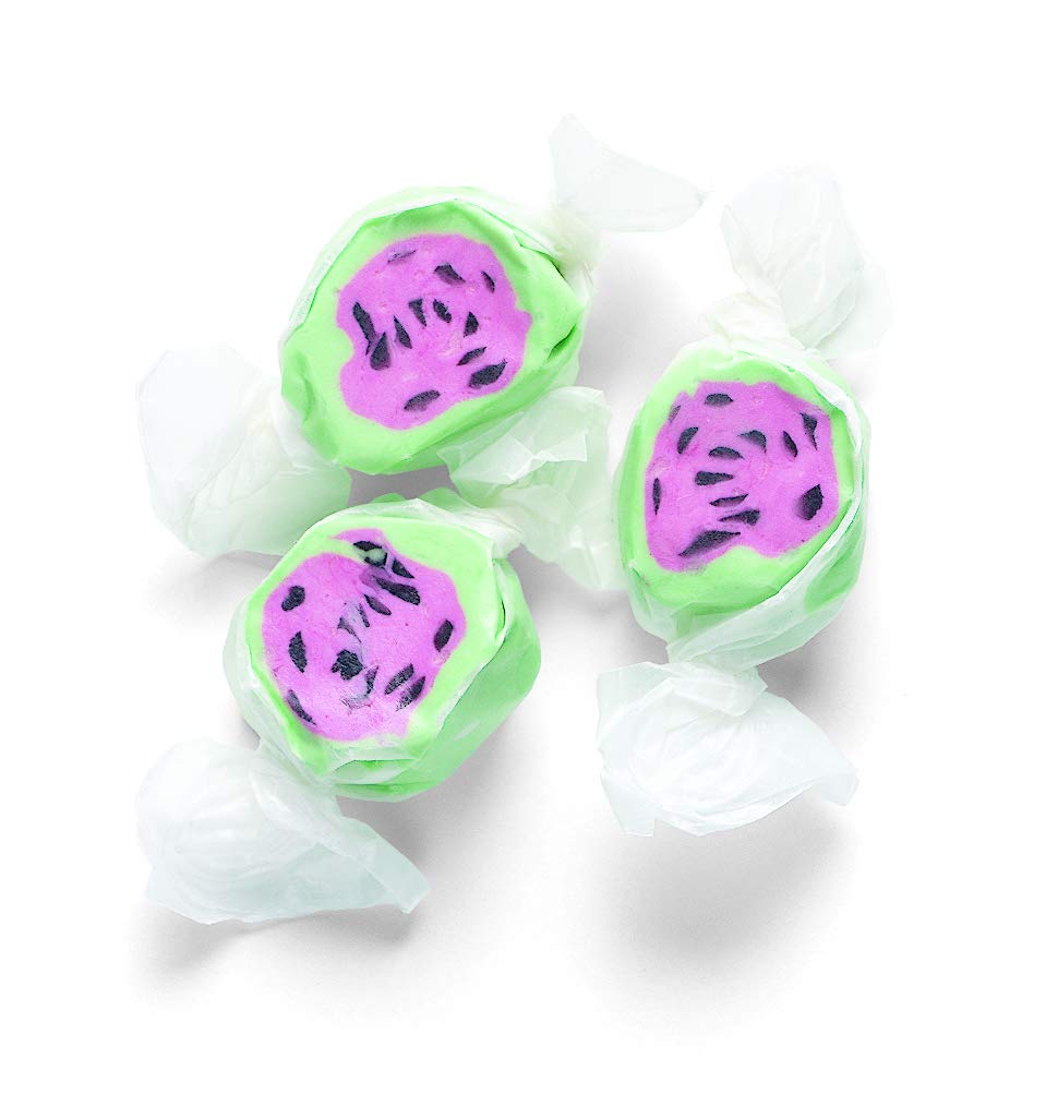 Sweet Candy Company Salt Water Taffy, Watermelon Flavor, Gluten Free, 3 lb, Individually Wrapped, Soft & Chewy Candy